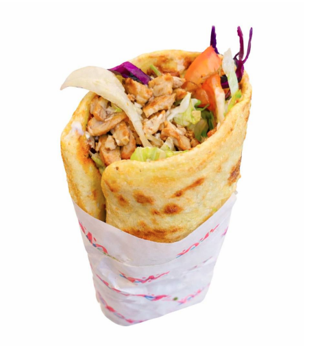 Durum Msemmen Marrakech Kylling